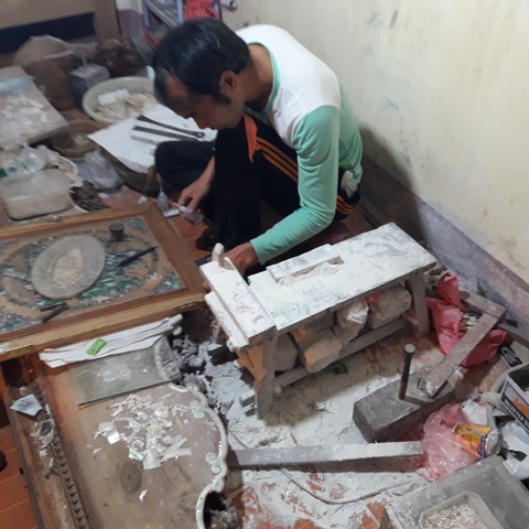 Vui, buồn làng nghề khảm trai truyền thống ở Phú Xuyên Hà Nội